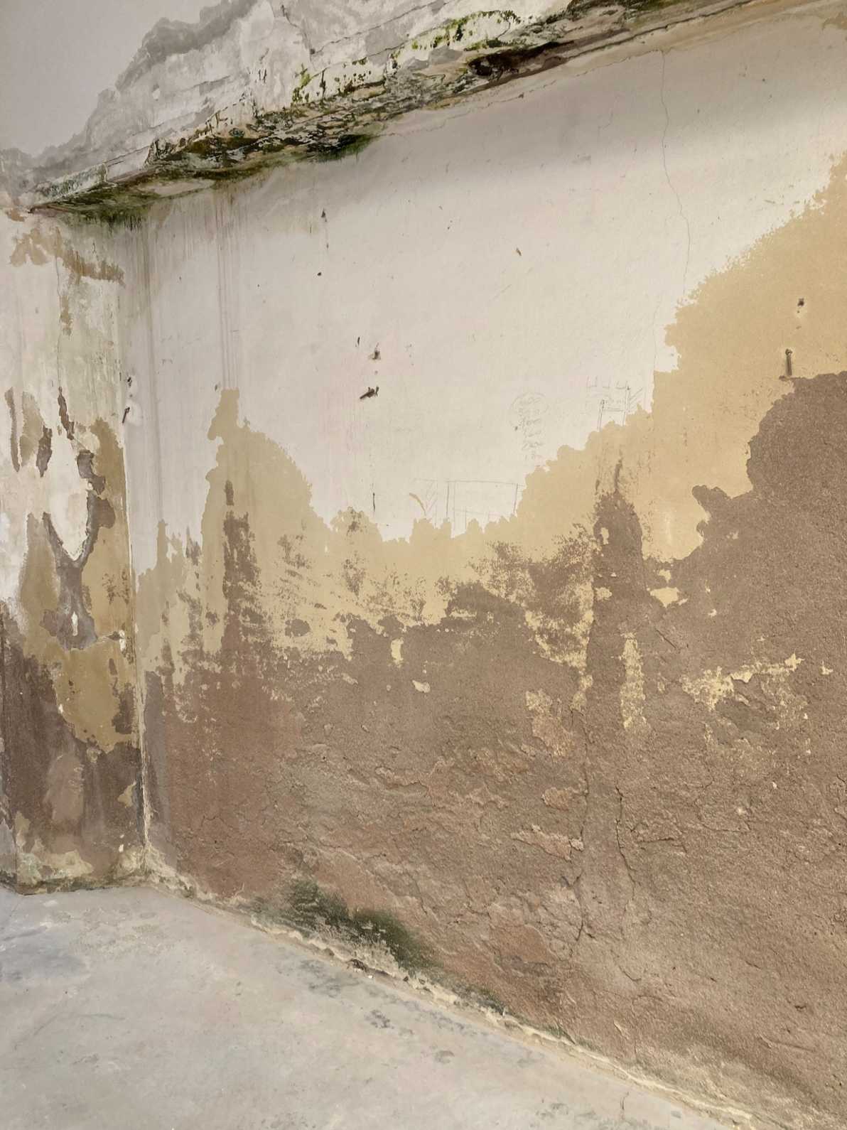 Degrado intonaco marmorino a Venezia