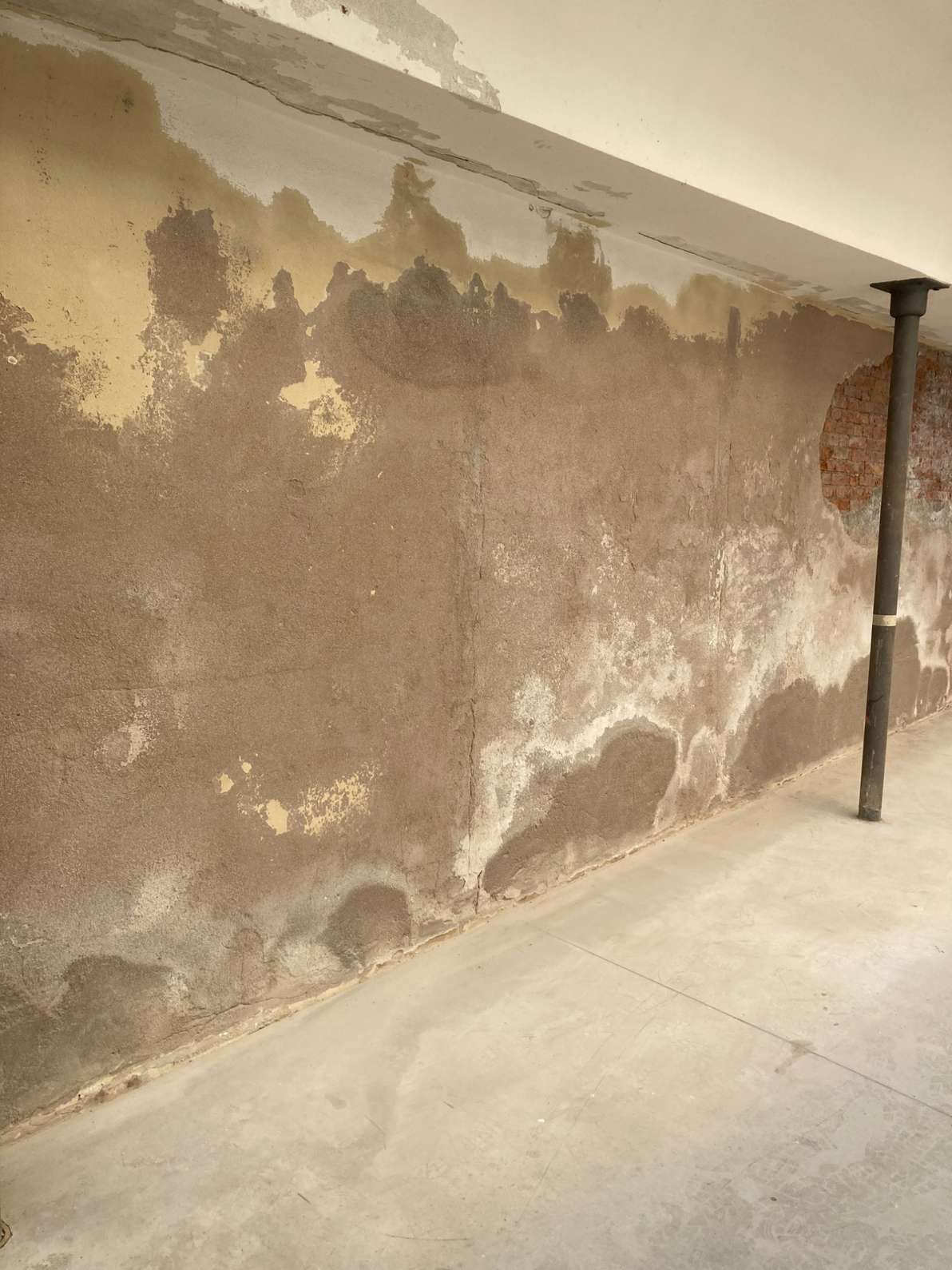 Degrado intonaco marmorino a Venezia