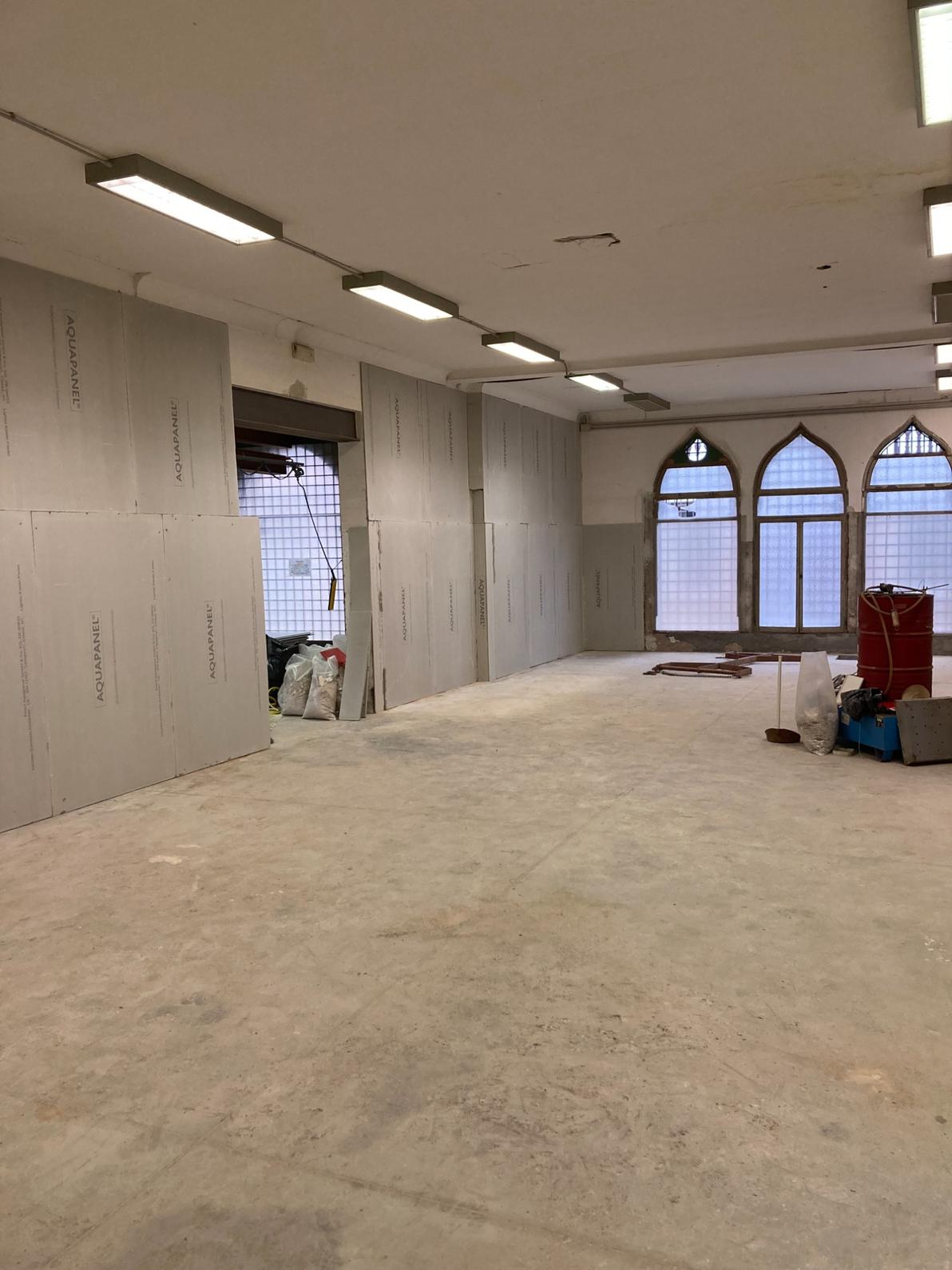 Rivestimento pareti in Aquapanel a Venezia 