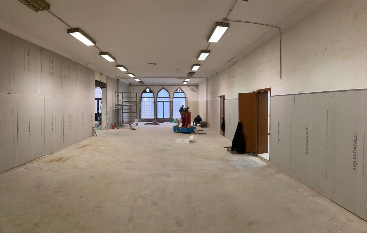 Rivestimento pareti in Aquapanel a Venezia 