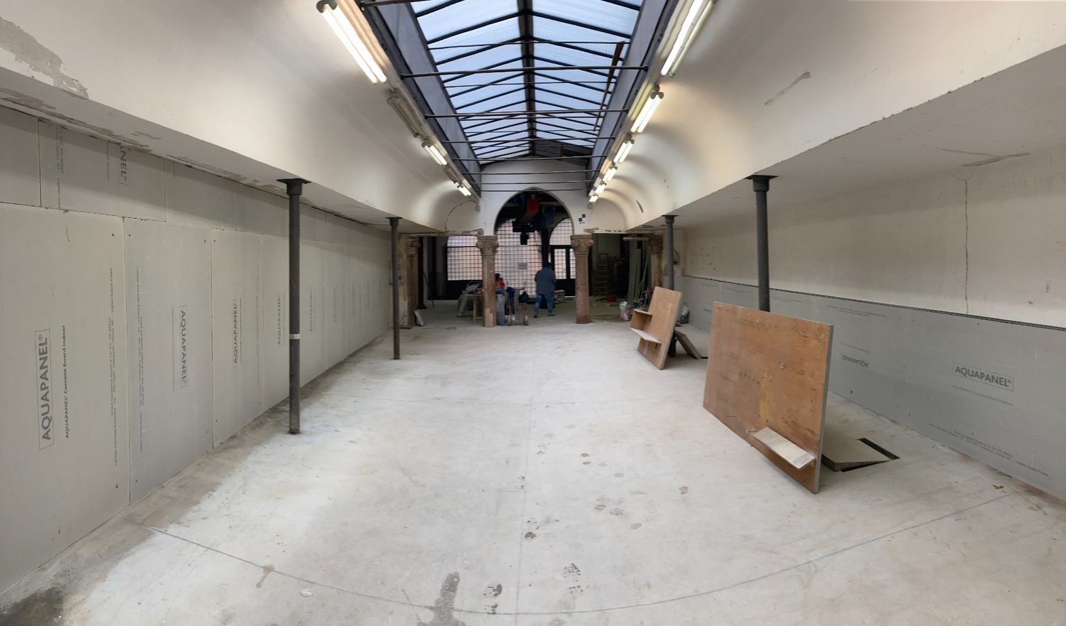Rivestimento pareti in Aquapanel a Venezia 