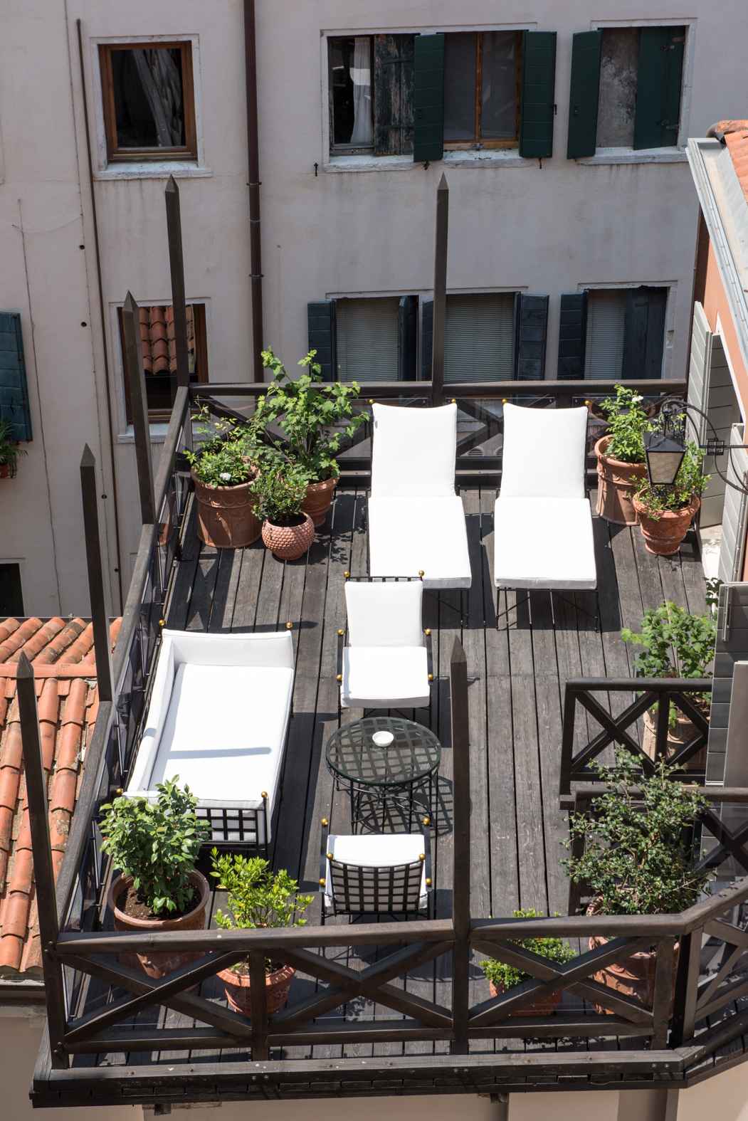 Terrazza suite Hotel Nolinski a Venezia