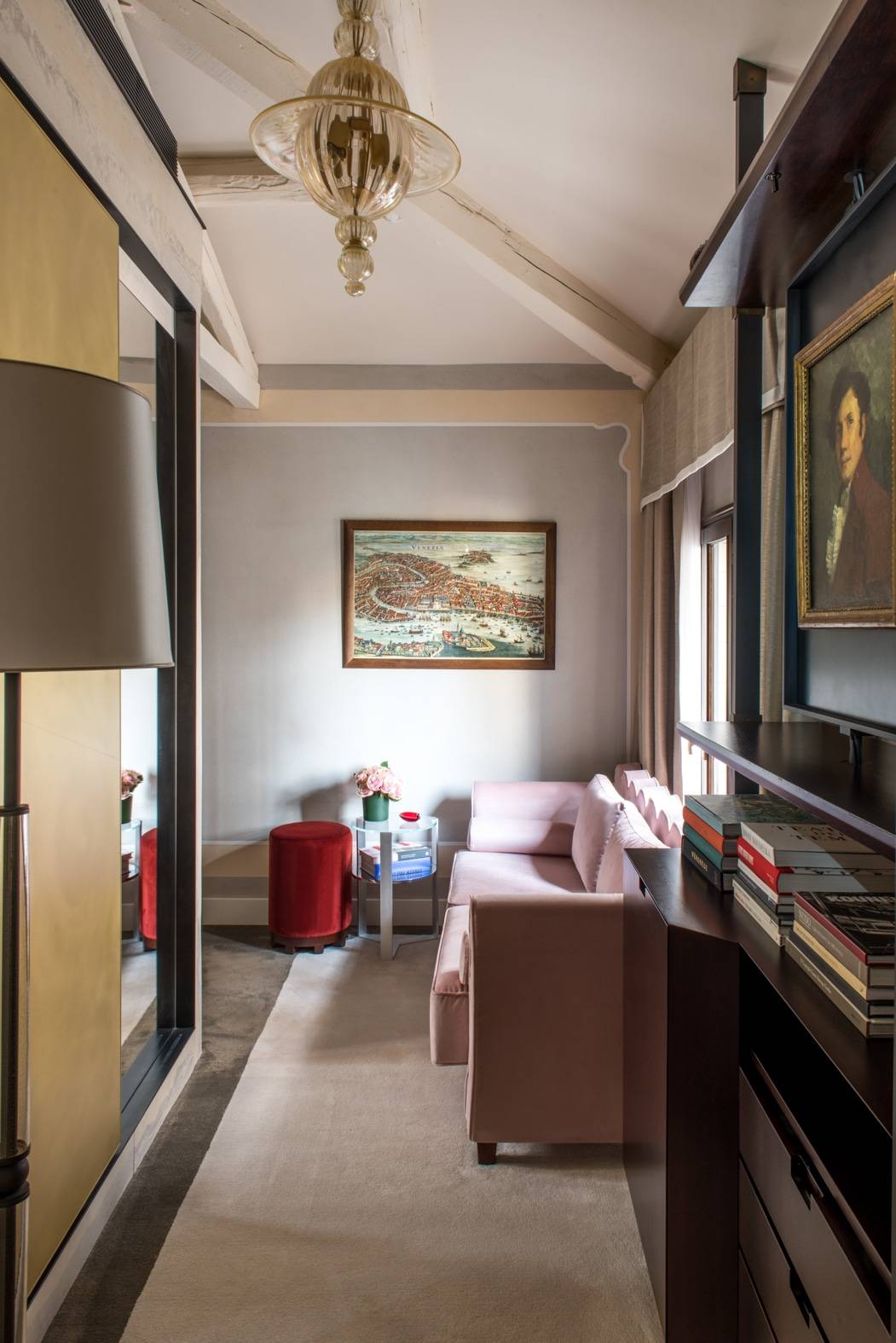 Soggiorno camera Hotel Nolinski a Venezia