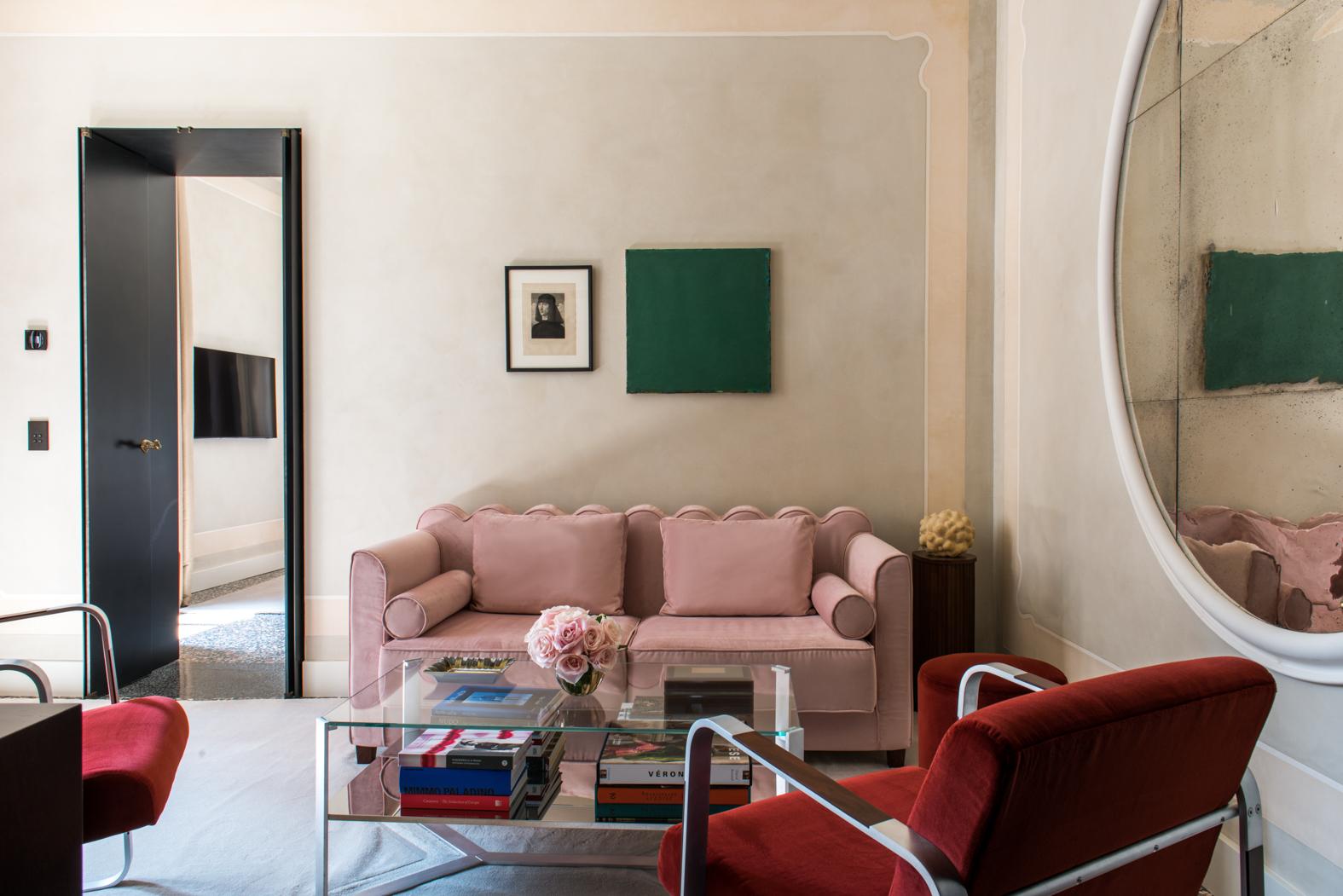 Soggiorno suite Hotel Nolinski a Venezia