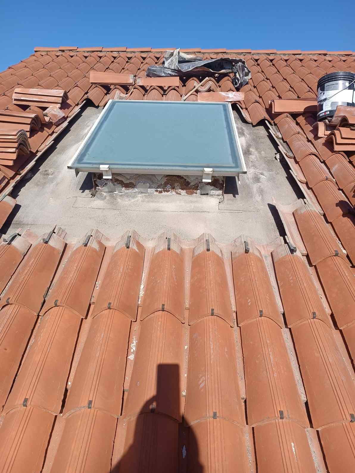 Miglioramento isolamento contro le infermerie del tetto a Venezia
