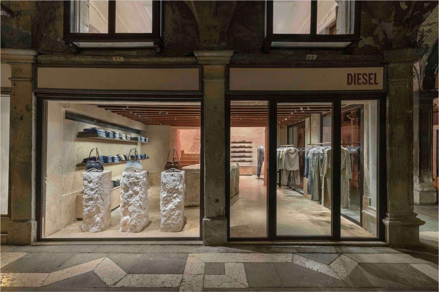 Diesel Store, Piazza San Marco Venice - Impresa Costruzioni Bergamo